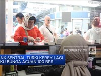 Lagi, Bank Sentral Turki Pangkas Suku Bunga 100 BPS