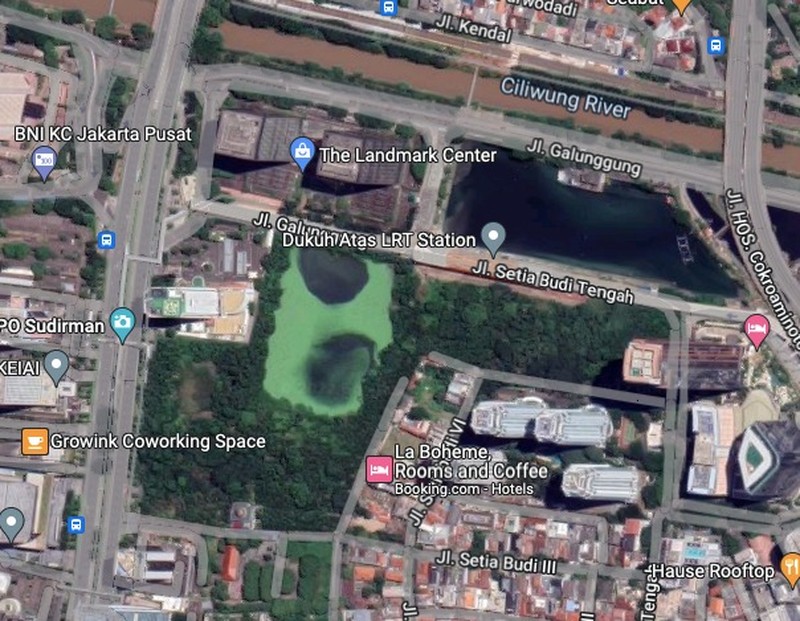 Lahan Kosong di Jakarta (Tangkapan layar via Google Maps)
