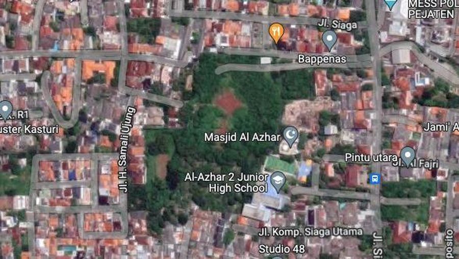 Lahan Kosong di Jakarta (Tangkapan layar via Google Maps)