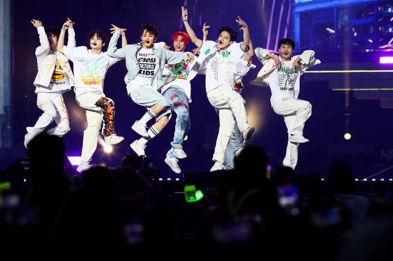 SOUTHKOREA-KPOP/CONCERT K-pop boy group NCT Dream performs during concert