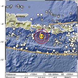 Gempa M5,8 Guncang Bali, Tak Berpotensi Tsunami