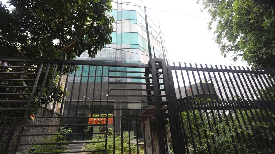 Gedung Perkantoran Disewakan Daerah Mampang. (CNBC Indonesia/Andrean Kristianto)