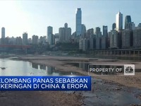 Gelombang Panas Sebabkan Sungai di China & Eropa Kekeringan