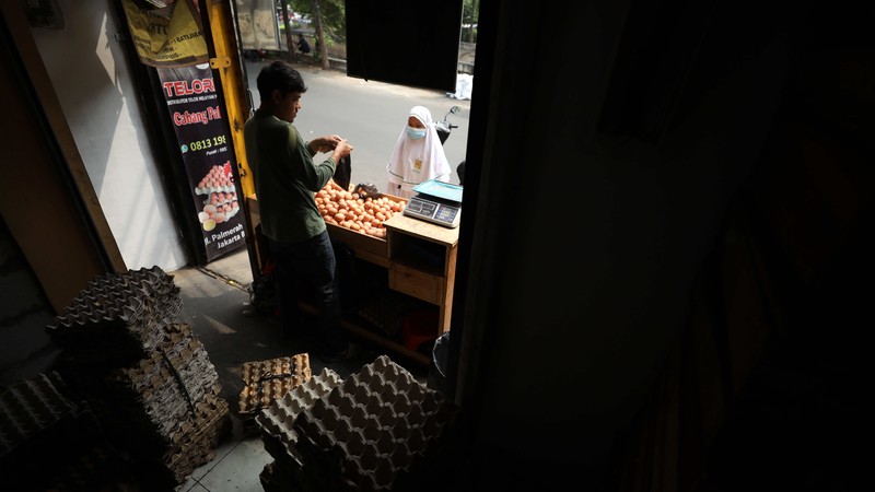 Harga Telur Naik (CNBC Indonesia/Tri Susilo) Harga Telur Naik (CNBC Indonesia/Tri Susilo)