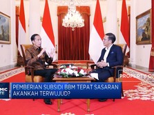 Jokowi Bicara Subsidi BBM, Ekonomi Gelap hingga Isu 3 Periode