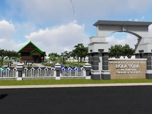 Anggaran Pembangunan Bola Soba Bone Rp 20 M Direfocusing ke 2025