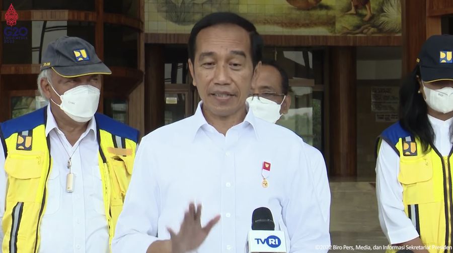 Keterangan Pers Presiden Joko Widodo, Jakarta Timur, 23 Agustus 2022. (Tangkapan Layar Youtube)