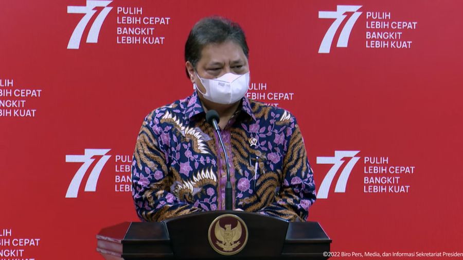 Keterangan Pers Ratas Evaluasi PPKM, Kantor Presiden, 23 Agustus 2022