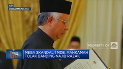 Mega Skandal 1 MDB, Mahkamah Tolak Banding Najib Razak