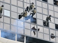 Mirip Adegan Film Action, Potret Latihan Militer Korsel-AS