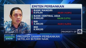 BI7DRR Naik 25 Bps, Saham Perbankan Masih Prospek?