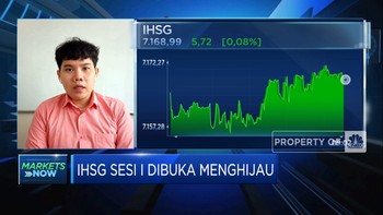 BI Naikkan Bunga Acuan 25 Bps, IHSG Dibuka Menguat