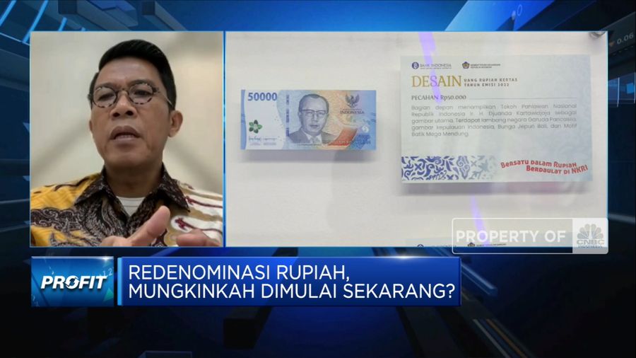 Kapan Waktu Yang Tepat Untuk Redenominasi Rupiah? Ini Kata Ahli(CNBC Indonesia TV)