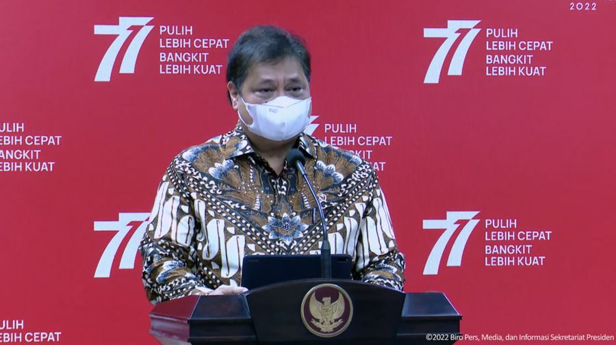 Keterangan Pers Hasil Rapat Terbatas, Kantor Presiden, 24 Agustus 2022. (Tangkapan Layar Youtube)