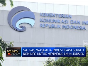 Kominfo Blokir Akun Sosmed Jouska