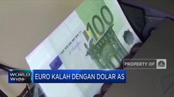 Lagi, Euro Kalah Dari Dolar AS