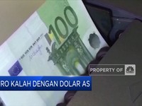 Lagi, Euro Kalah Dari Dolar AS