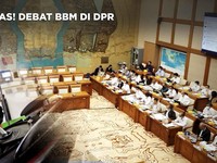 Panas! Debat BBM di DPR
