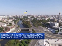 Ukraina Larang Warganya Rayakan HUT Kemerdekaan