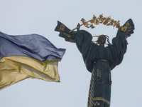 Potret Ukraina Rayakan Hari Kemerdekaan di Tengah Perang