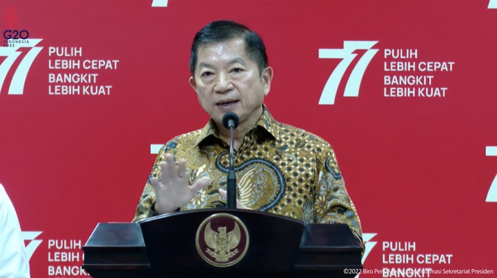 Keterangan Pers Menteri Terkait Rapat Terbatas, Kantor Presiden, 25 Agustus 2022 Keterangan Pers Menteri Terkait Rapat Terbatas, Kantor Presiden, 25 Agustus 2022