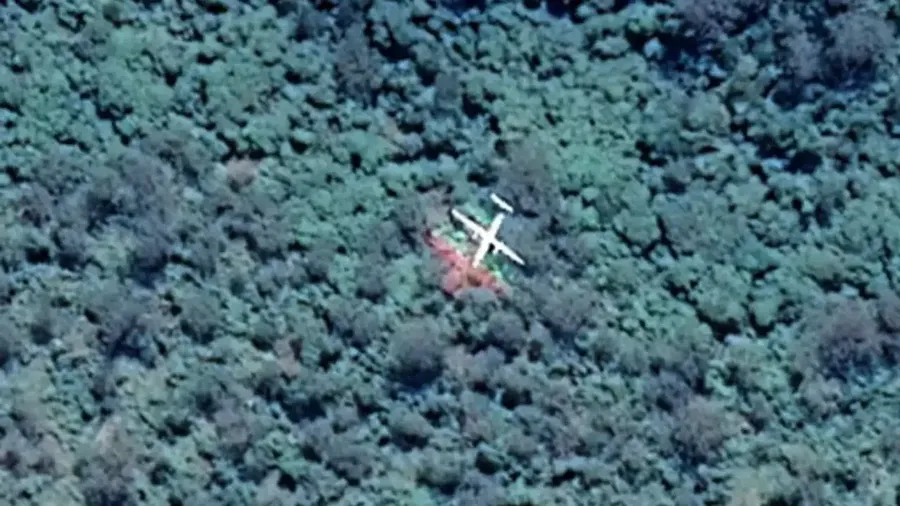 'Pesawat hantu' di Google Maps