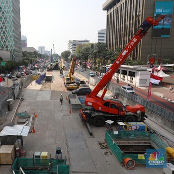 Bengkak Triliunan, Begini Penampakan Baru Proyek MRT Jakarta