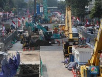 Molor! Pembangunan MRT Bundaran HI-Kota Tua Beres Tahun 2028
