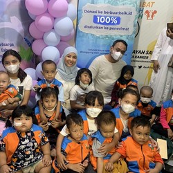 Meisya-Bebi Ajak Donasi Rumah Singgah Penampung Pasien Kanker