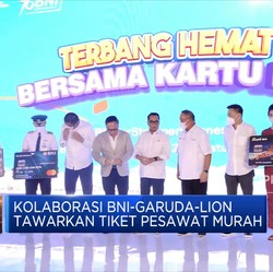 BNI-Garuda-Lion Sepakat Tekan Harga Tiket Pesawat