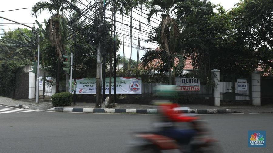 Rumah Dijual di Kawasan (CNBC Indonesia/Tri Susilo)