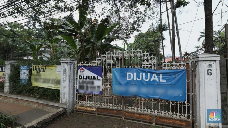 Rumah Dijual di Kawasan (CNBC Indonesia/Tri Susilo)