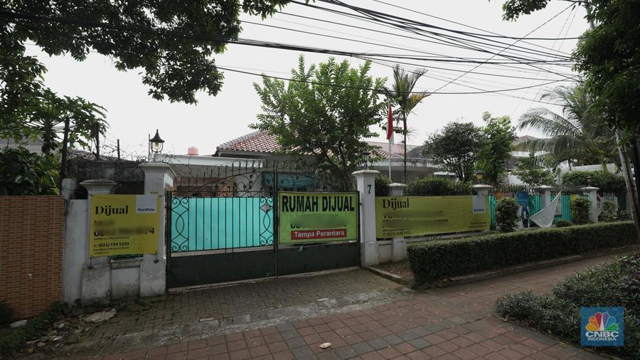 Rumah Dijual di Kawasan (CNBC Indonesia/Tri Susilo)
