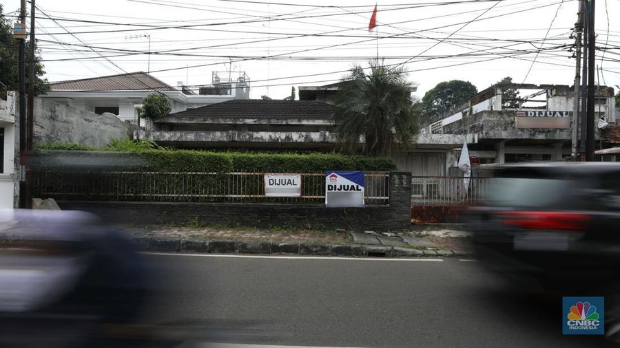 Rumah Dijual di Kawasan (CNBC Indonesia/Tri Susilo)