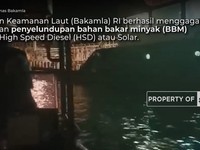 Detik - detik Bakamla 'Sikat' Penyelendup BBM Solar