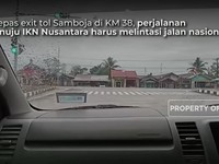 Penampakan Terkini Akses Ke IKN Nusantara