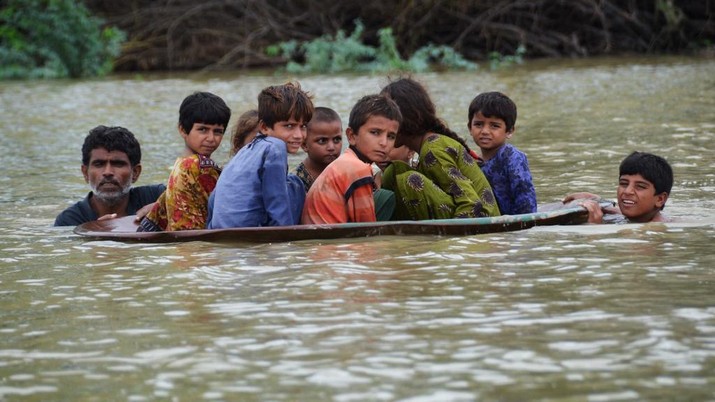 Banjir di Pakistan (AFP/FIDA HUSSAIN)