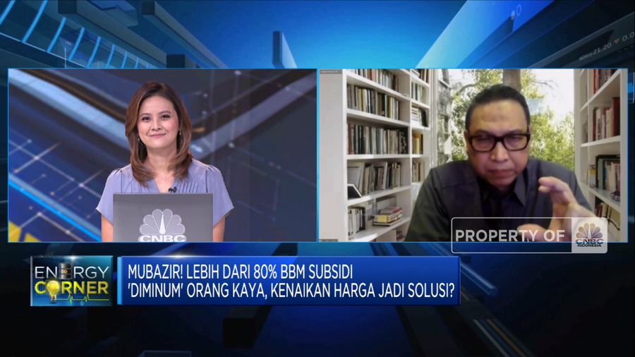 Eks Menteri ESDM Ungkap Sebab 80% BBM Subsidi Tak Tepat sasaran(CNBC Indonesia TV)