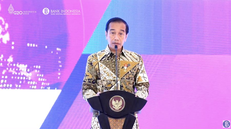 Launching Kartu Kredit Pemerintah Domestik & QRIS Antarnegara. (Tangkapan layar Youtube Bank Indonesia)