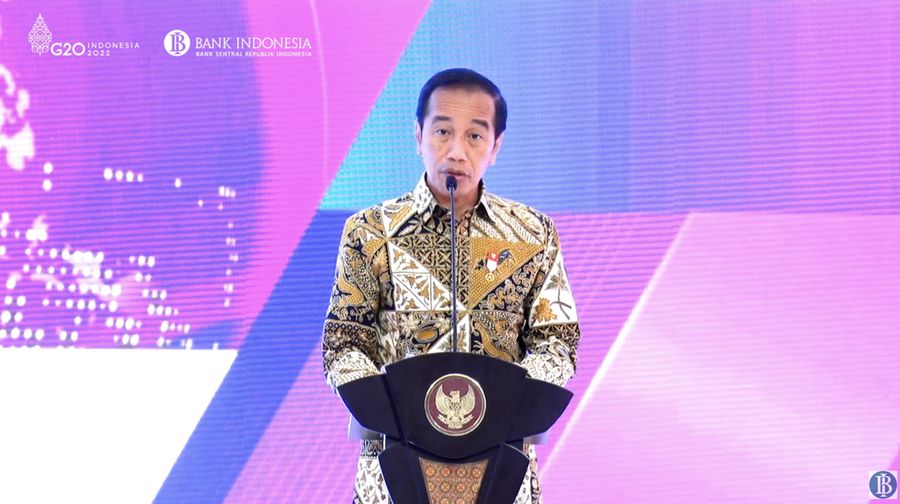Launching Kartu Kredit Pemerintah Domestik & QRIS Antarnegara. (Tangkapan layar Youtube Bank Indonesia)