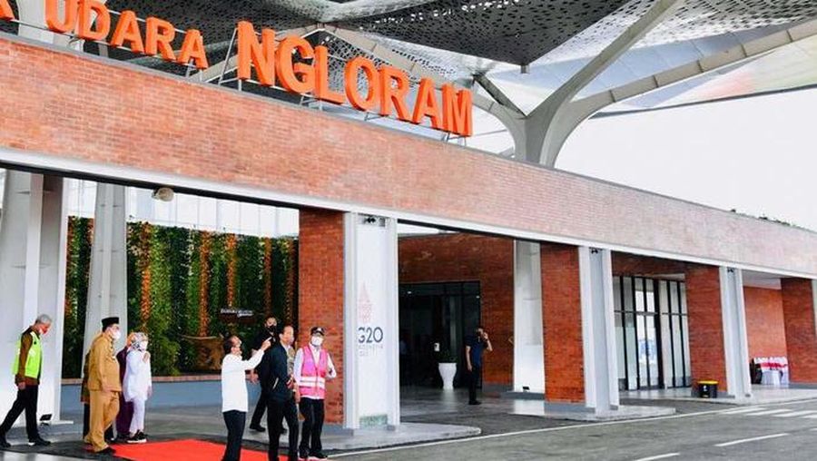 Bandara Ngloram di Cepu, Kabupaten Blora, Jateng . (detikcom)