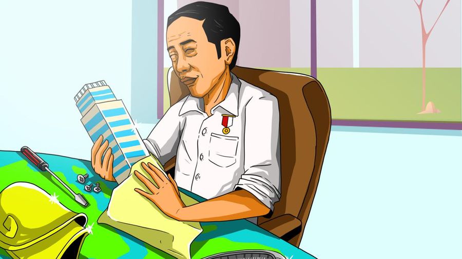 Di Tangan Jokowi Proyek Megah Soekarno-Soeharto Jadi Kinclong