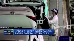 Honda & LG Patungan Bangun Pabrik Baterai Listrik di AS