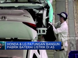 Honda & LG Patungan Bangun Pabrik Baterai Listrik di AS