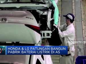 Honda & LG Patungan Bangun Pabrik Baterai Listrik di AS
