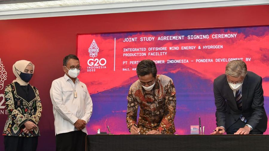 Penandatangan MoU PT Pertamina (Persero)
