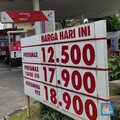 Di SPBU Mulai Muncul Papan Informasi 'Jalur BBM Subsidi'