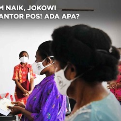 Detik-Detik BBM Naik, Jokowi Blusukan ke Kantor Pos! Ada Apa?
