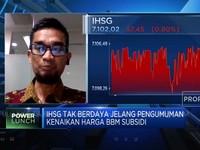 IHSG Tak Berdaya Jelang Pengumuman Kenaikan Harga BBM