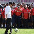 Keyakinan Jokowi: RI Bakal Jadi Raja Sepak Bola di Asia!